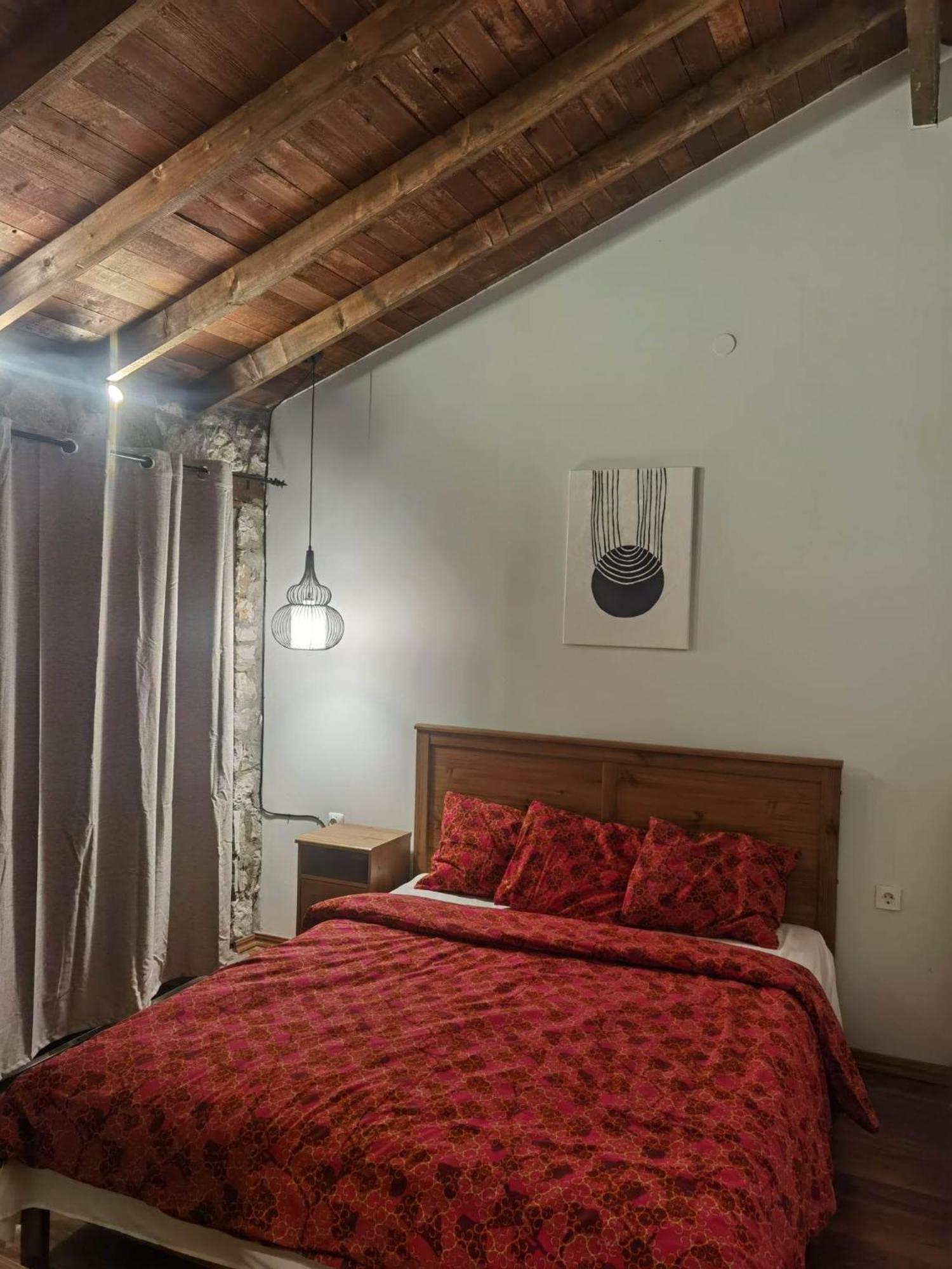 Traditional Stone Cottage In Palio Elatohori Экстерьер фото